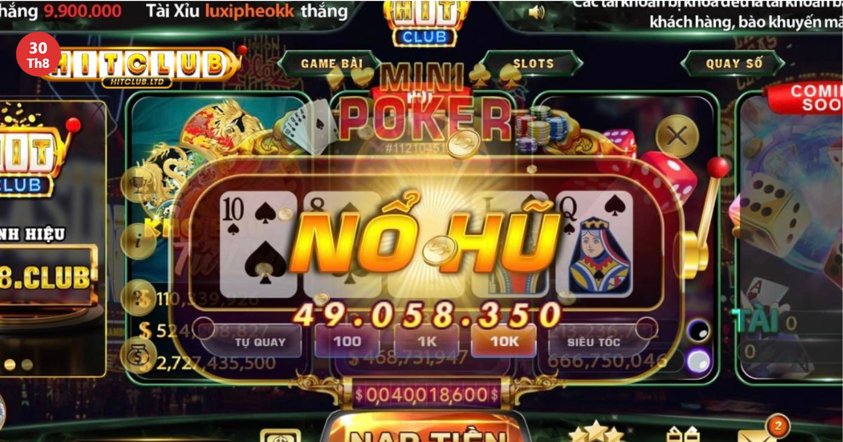 nổ hũ Hitclub