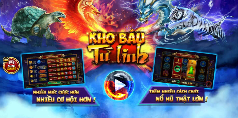 Quay hũ Kho báu Tứ linh là gì?